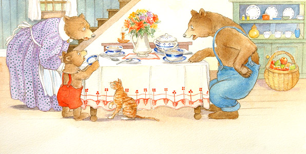 Goldilocks Table Spre... by  Thea Kliros - Masterpiece Online