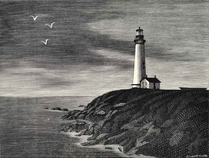 Lighthouse print 5 by  Bernard Brussel-Smith (1914-1989) - Masterpiece Online