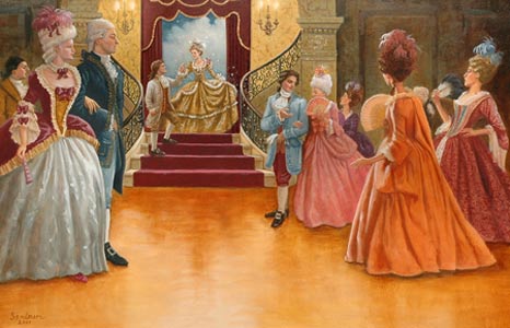 Cinderellas Entrance by  Ruth Sanderson - Masterpiece Online