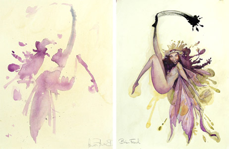 Pressed Fairy 4 by  Brian Froud - Masterpiece Online