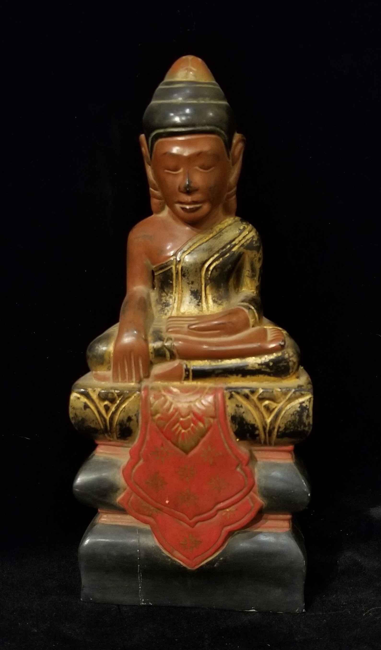 Buddha Meditating On ... by  Chantiers  - Masterpiece Online