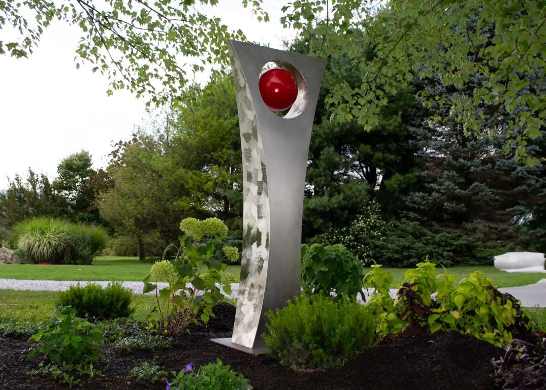 Image of Rise 10 ft, Stainless Steel by Dale Rogers