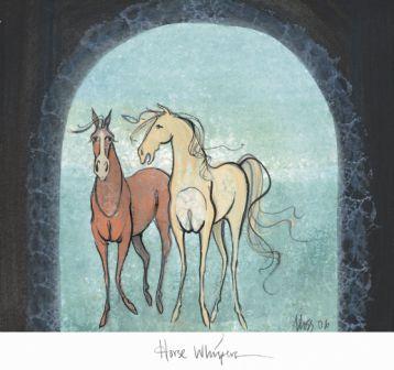 HORSE WHISPERS by  P. Buckley Moss  - Masterpiece Online