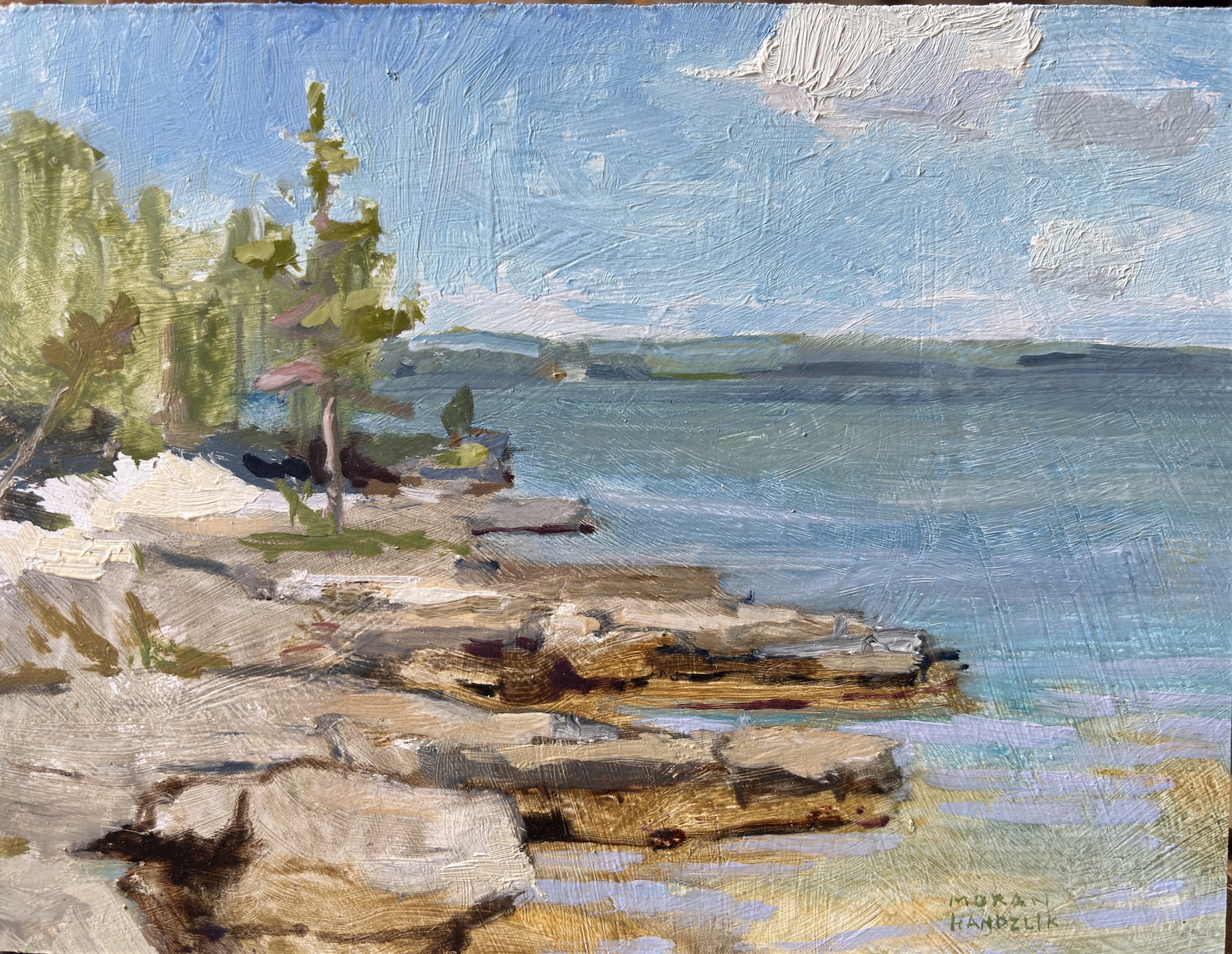 Image of Study Toft Point by Bethann Moran-Handzlik