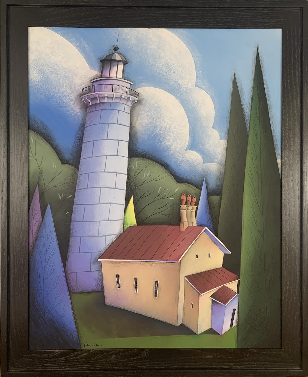 Image of Cana Island Light House by Brian Jensen