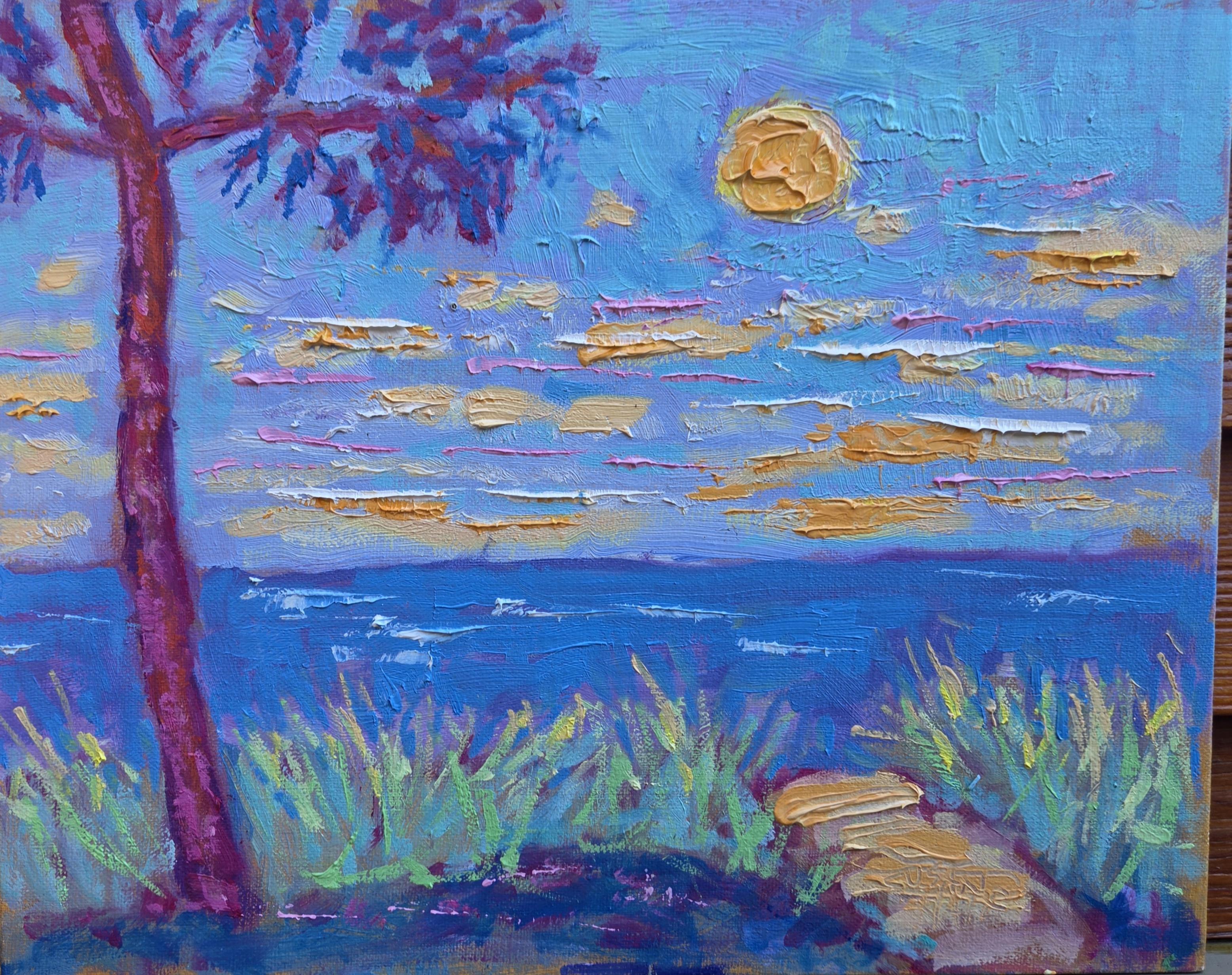 Image of Lily Bay Evening by Susan Hale