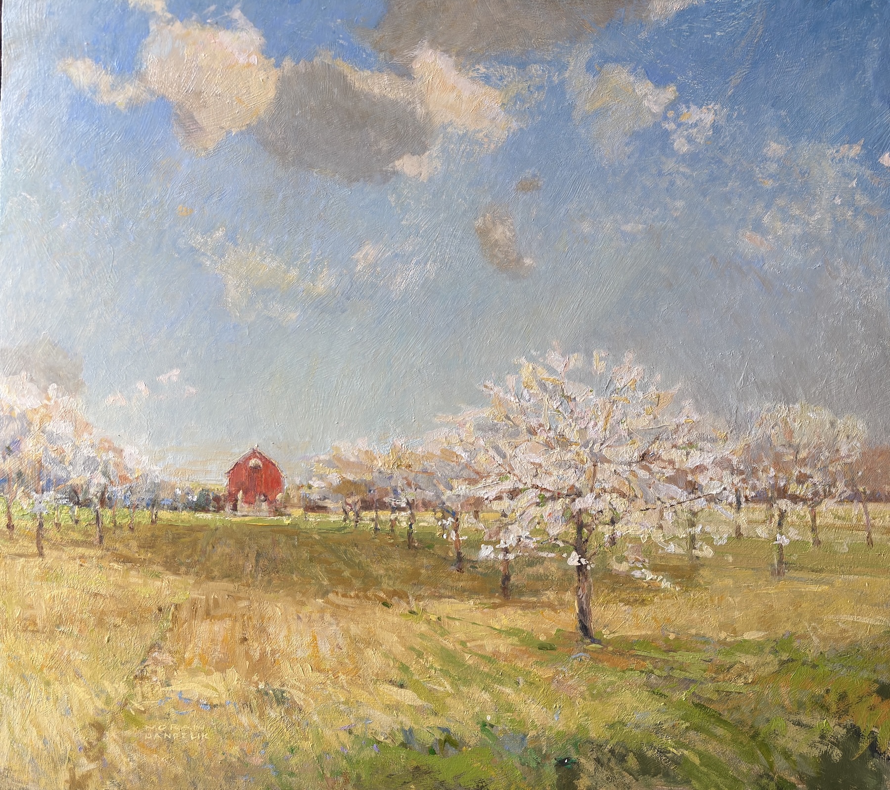 Image of Side Road; Lautenbach's Orchard by Bethann Moran-Handzlik
