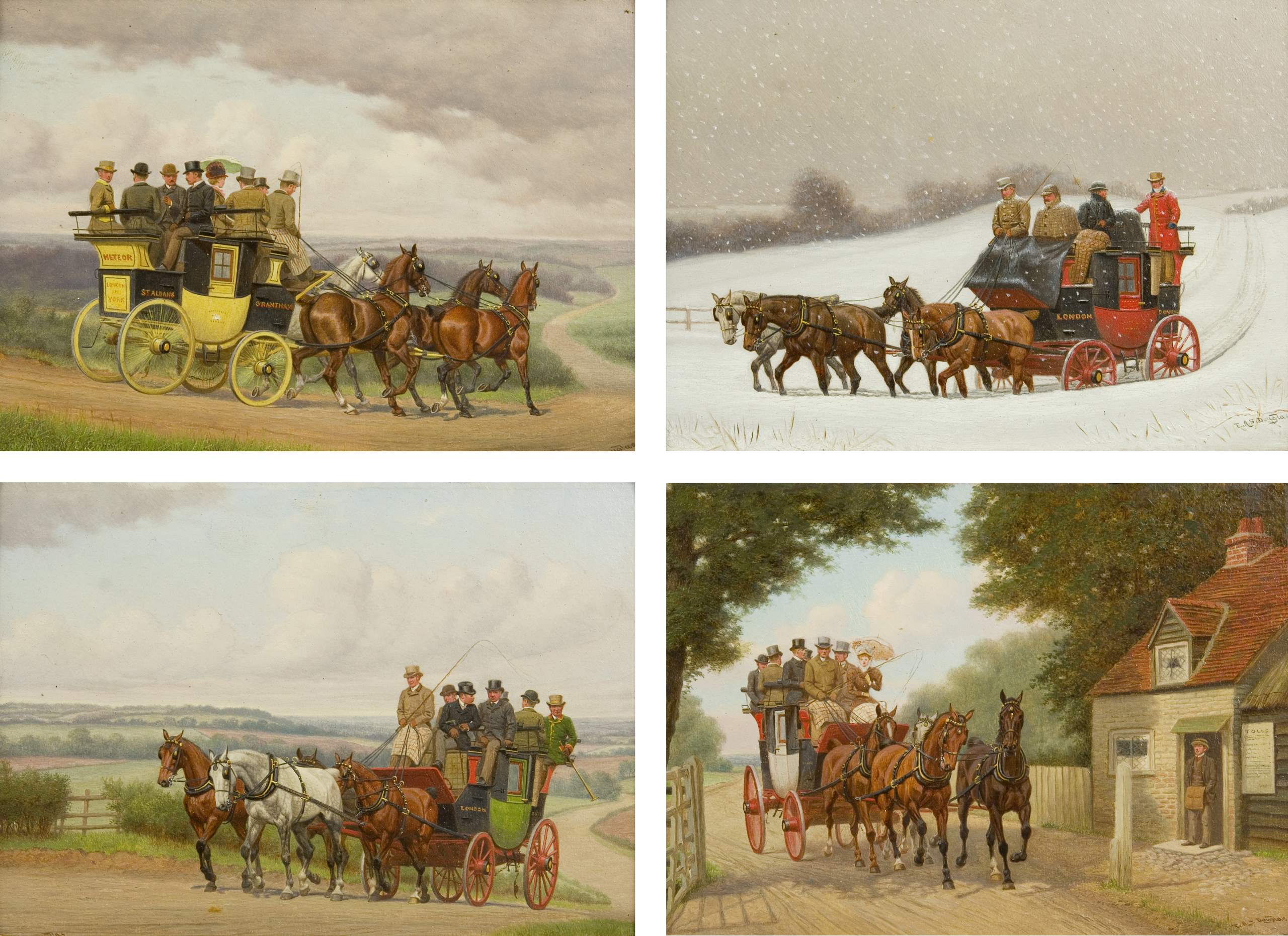 Coaching Scenes of th... by  Edward Algernon Stuart Douglas - Masterpiece Online
