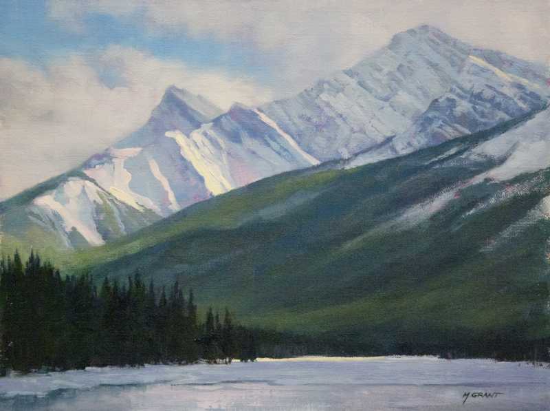 Spray Lakes - Winter by Ms Michelle Grant - Masterpiece Online