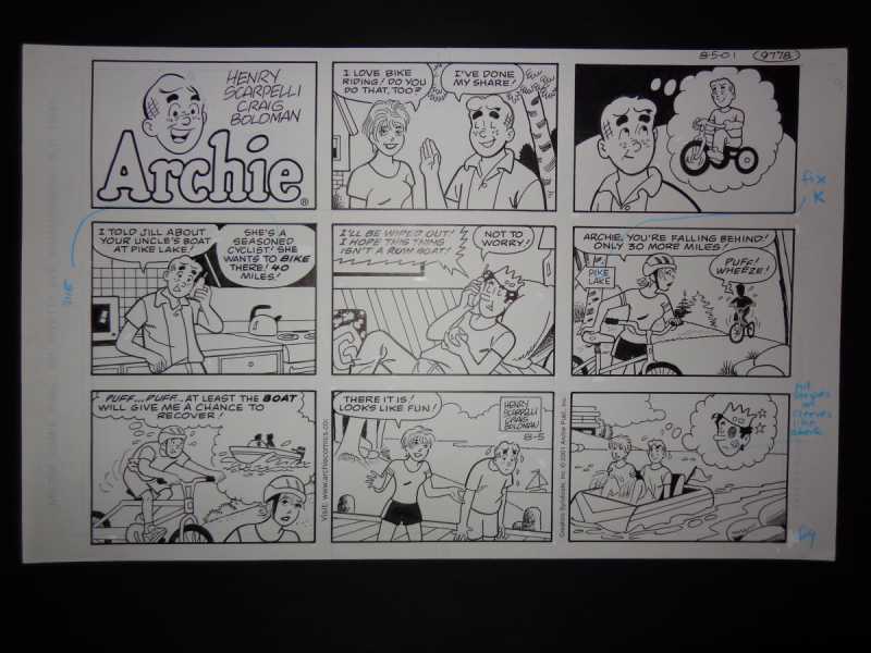 9-05-01  Archie Sunda... by  Henry Scarpelli - Masterpiece Online