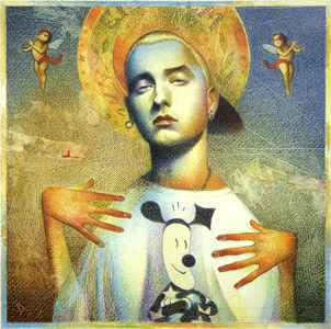 Saint Eminem by  Raul Colon - Masterpiece Online