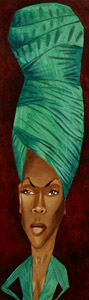 Erykah Badu by  Mark Ulriksen - Masterpiece Online