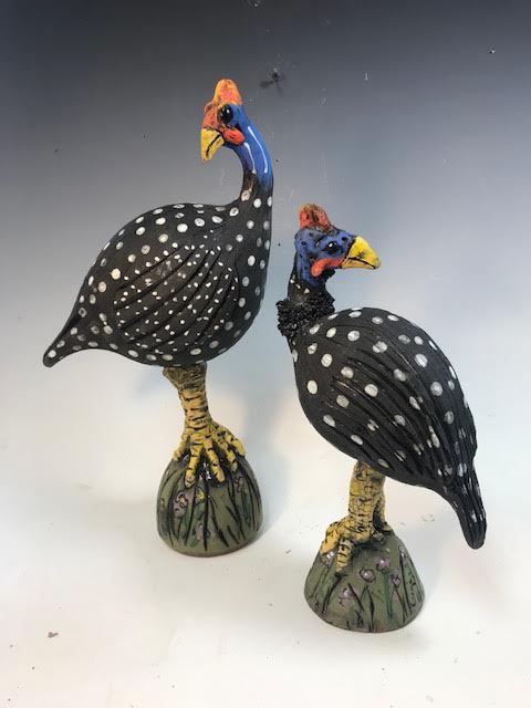 Image of Medium Guinea Hen by Nancy Briggs