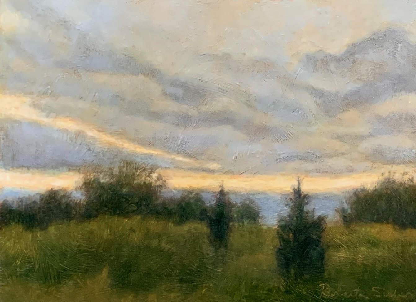 Image of Thunder on the Prairie by Roberta Sieber