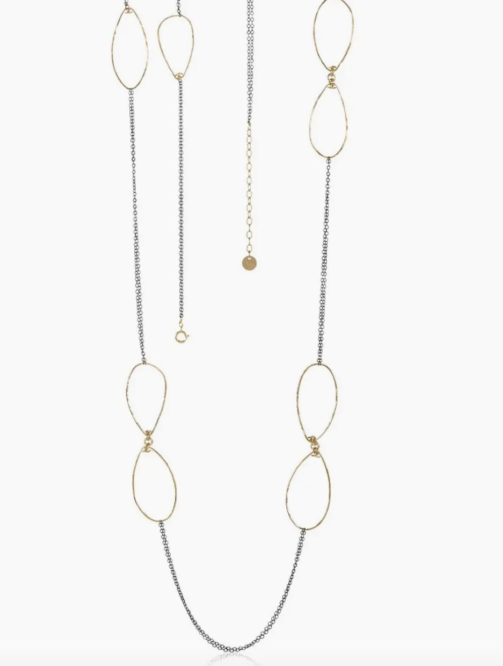 Image of Golden Links Necklace, Gold-Filled by Mabel Chong