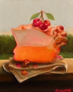 Image of Lemon Pie/Cherries by John A. Sayers