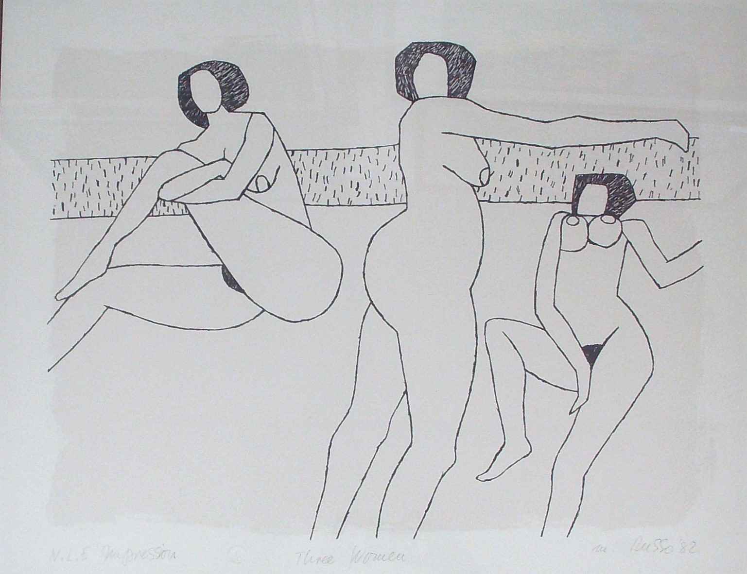 Three Women by  Michele Russo - Masterpiece Online