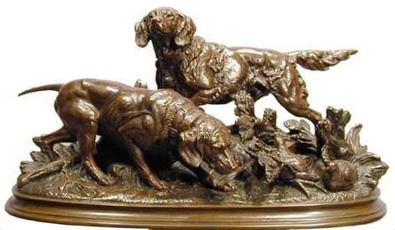 Pointer and Setter wi... by  Paul-Edouard Delabrierre - Masterpiece Online