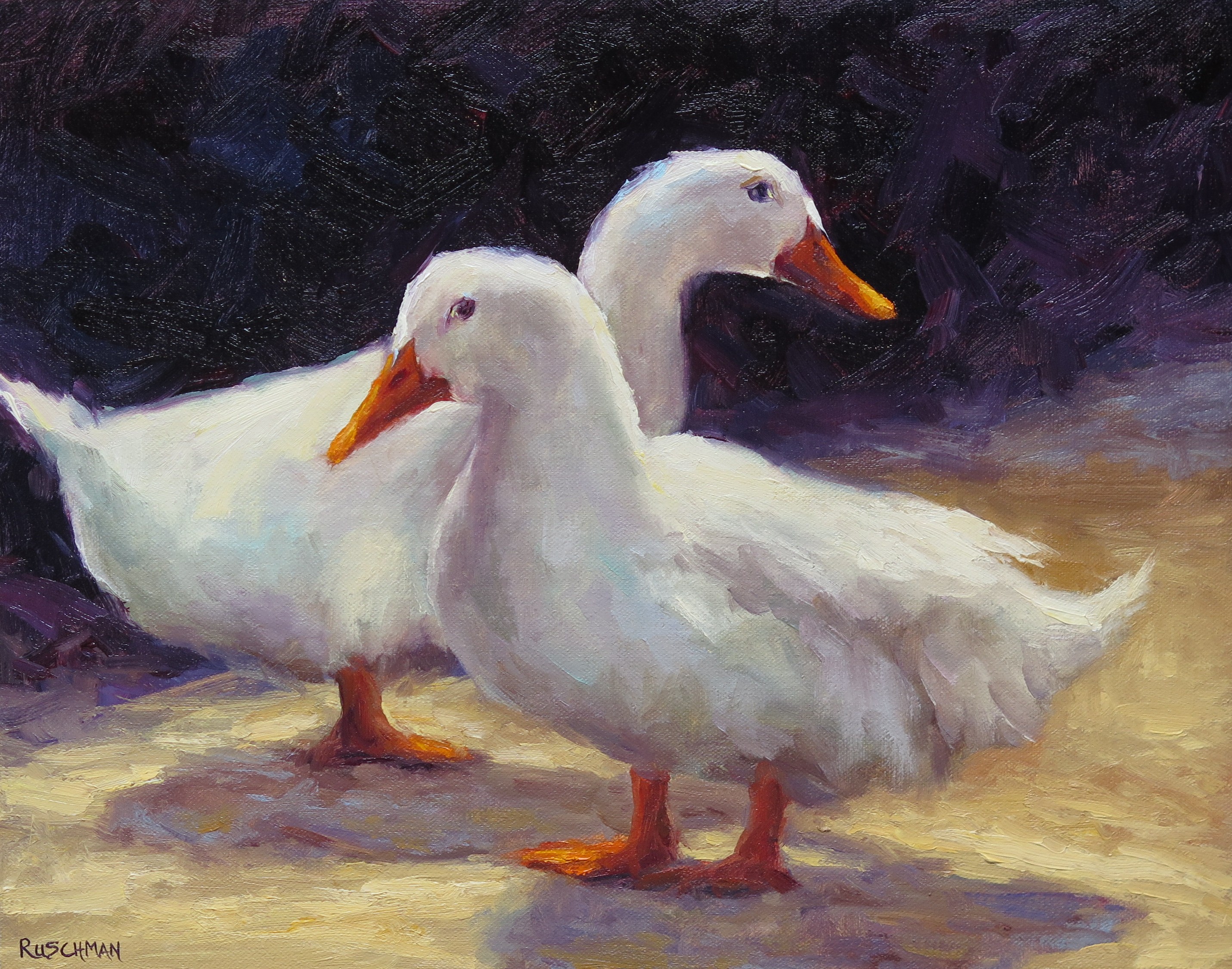 Image of The Love Birds by Pamela Ruschman