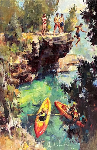 Image of Cave Point Sunday by Tom Nachreiner