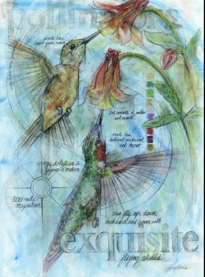 Image of Exquisite Pollinators by Laura Lebeda