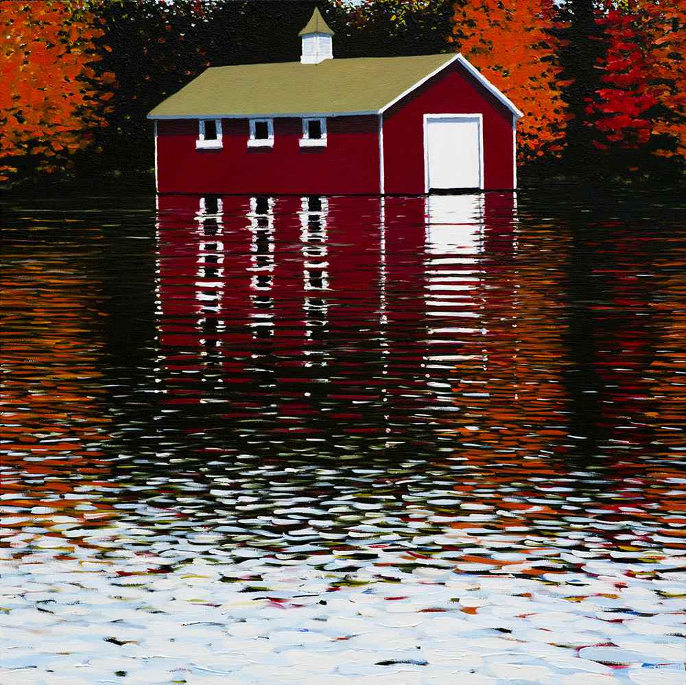 Autumn on Lake of Bays by  Susan Oomen - Masterpiece Online