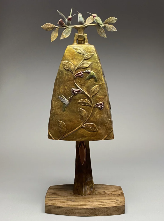 Image of Five Hummingbirds, Edition of 30 by James G. Moore