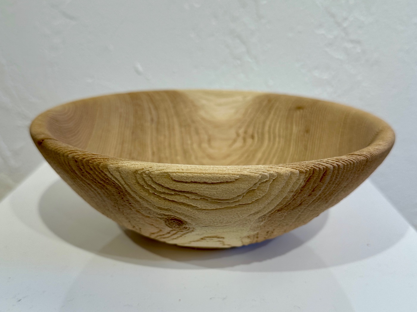 Image of Ash Bowl Sand Blasted by Norm Wiedemeier