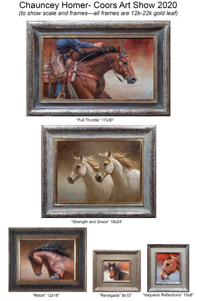 Rebel by Chauncey Homer Coors Western Art