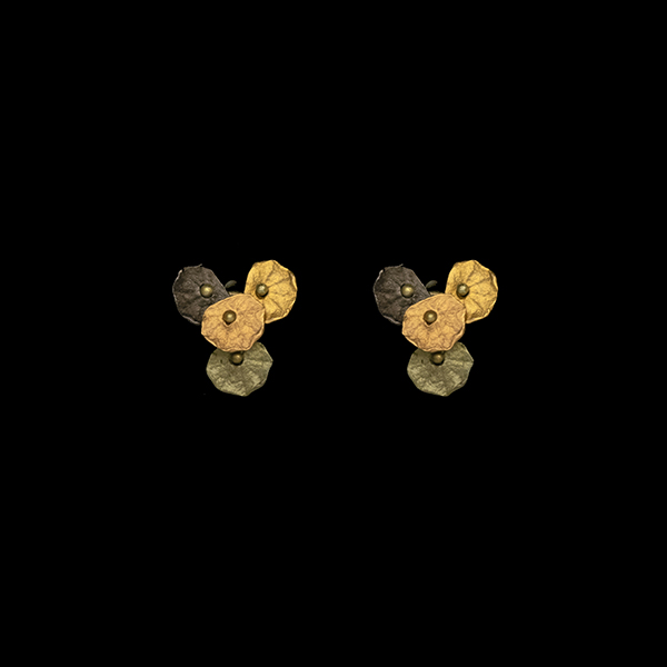 Nasturtium Post Earrings