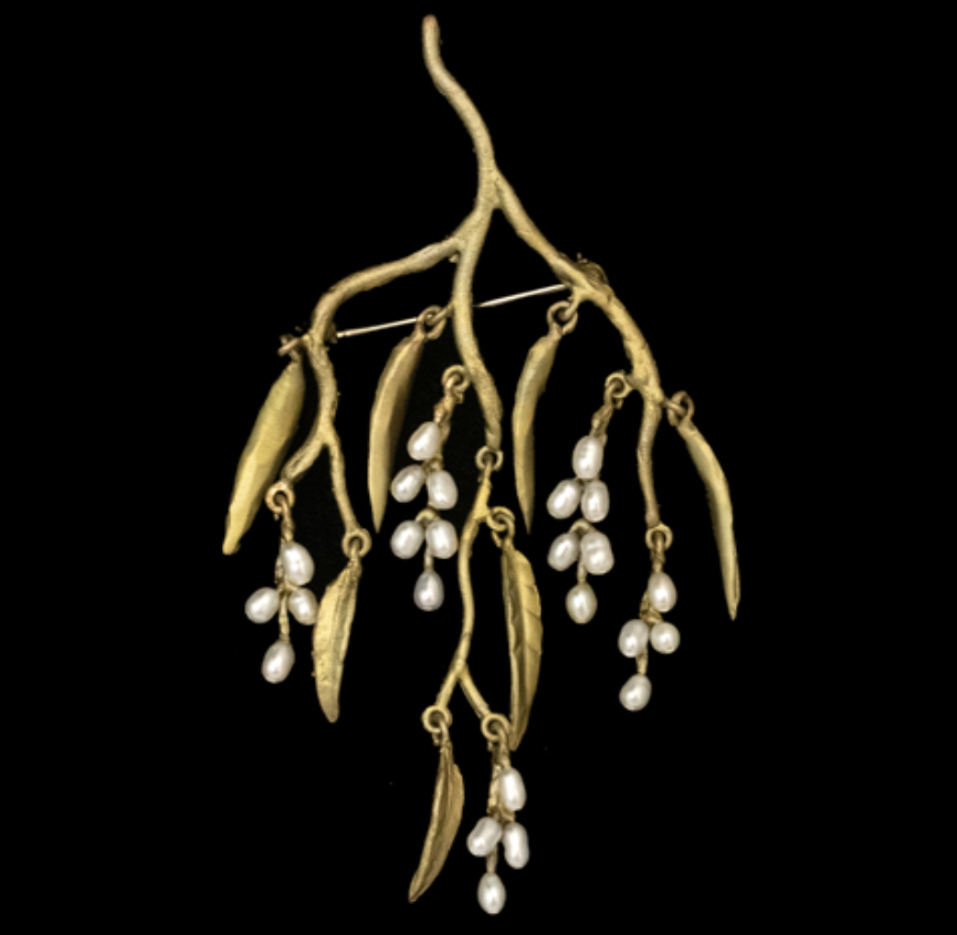 Image of Weeping Willow Brooch by Michael Michaud
