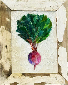Image of Beet on Barnwood Frame by Joseph Kaftan