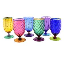 Image of Tutti Frutti Water Glass by Robert Dane
