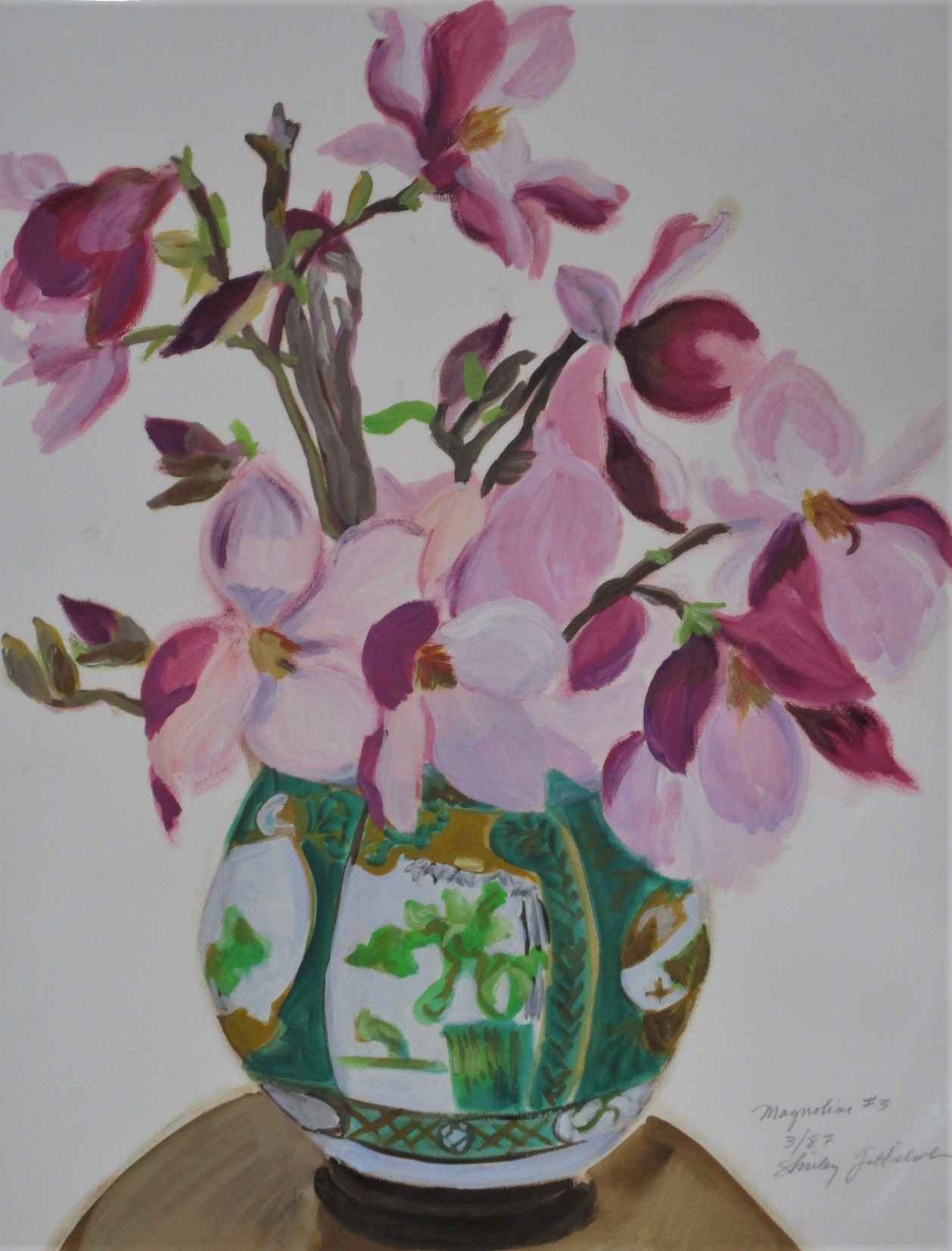 Magnolias by  Shirley Gittelsohn - Masterpiece Online