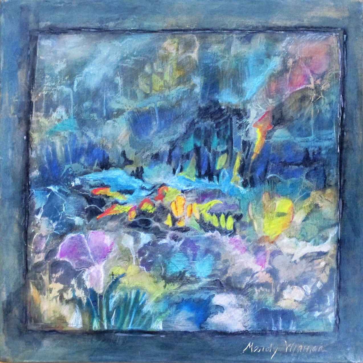 Moonlight Garden by  Mardy Widman - Masterpiece Online
