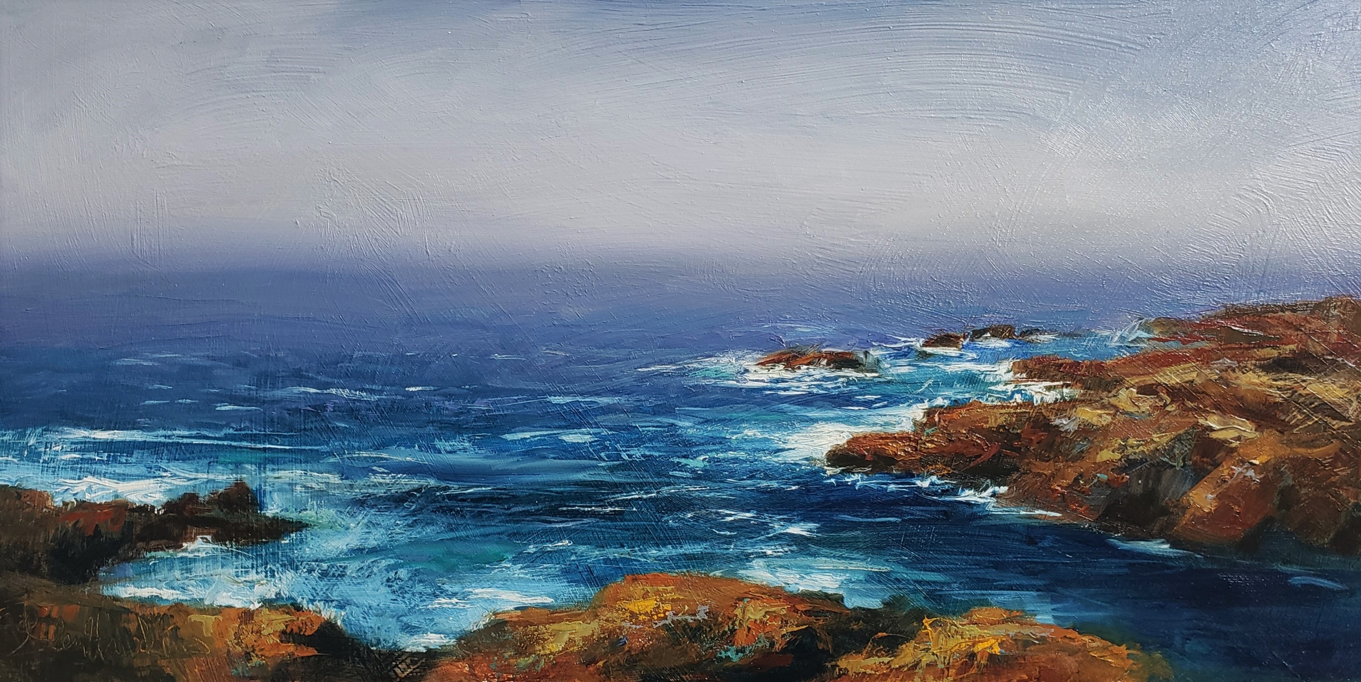 Churning Waters By Glen Hawkins Gallery MAR Carmel Fine Art Gallery   DhY1cydOiS1616870182 