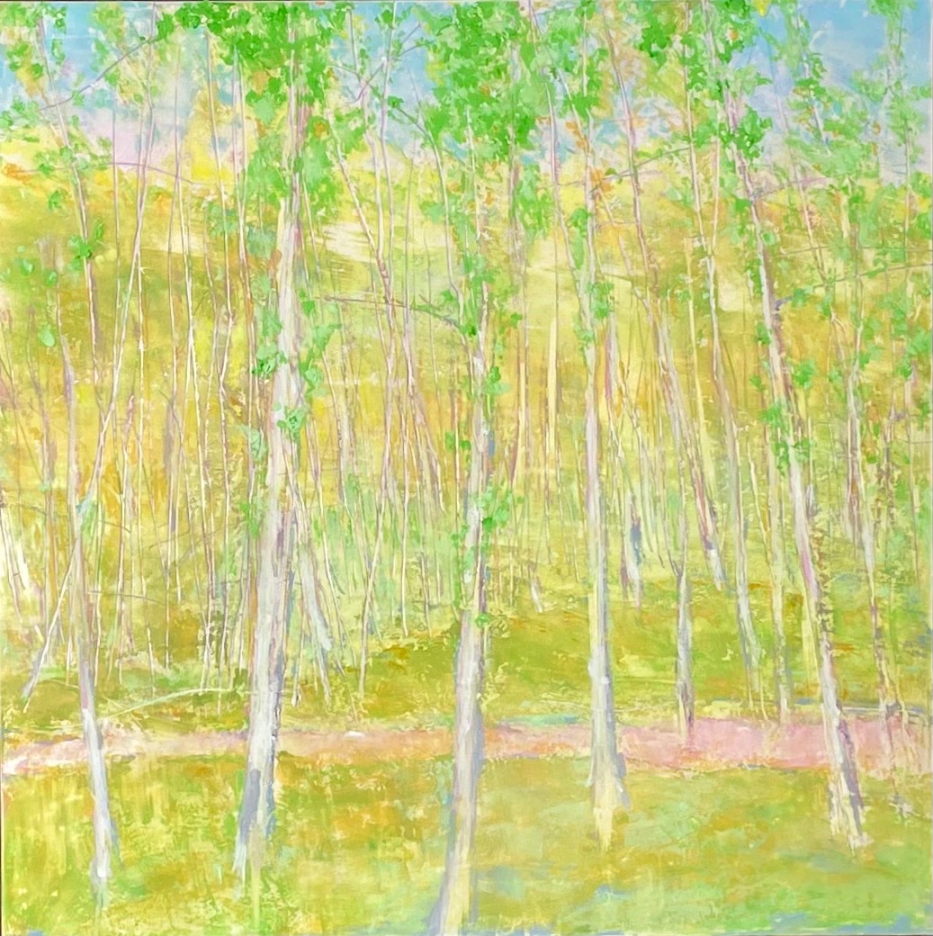Image of New Green Treetops by Fred Perryman