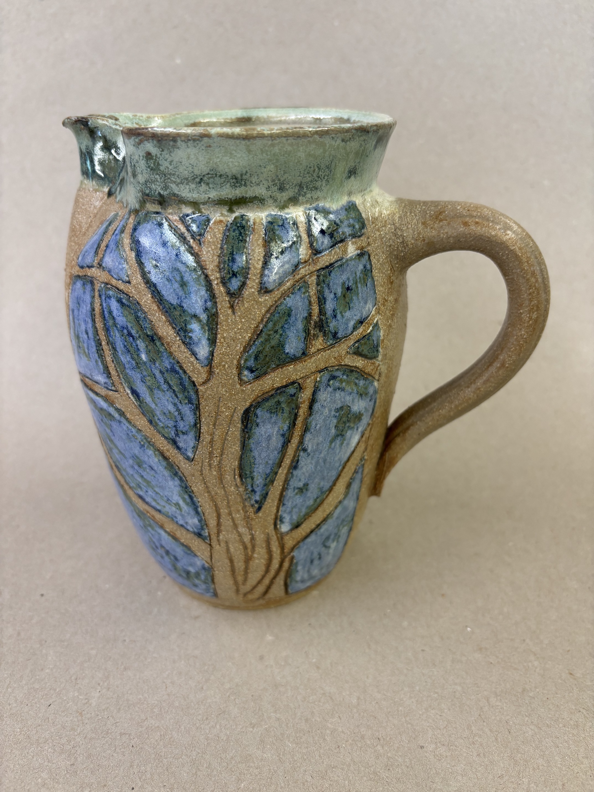 Image of Tree Study Pitcher by Jeanne Svien Aurelius