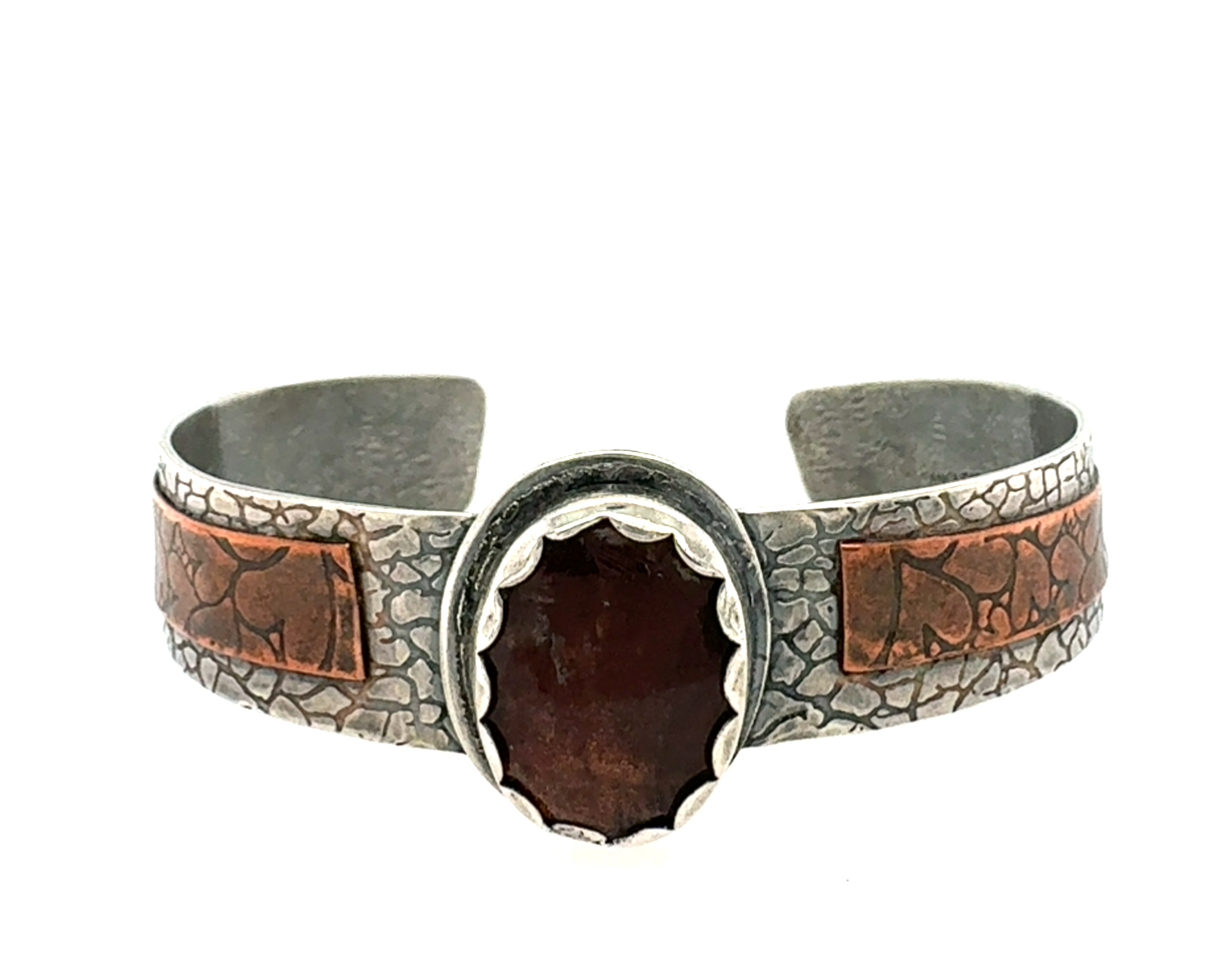 Image of Cuff Bracelet Sapphire Gemstone by Olga Ganoudis