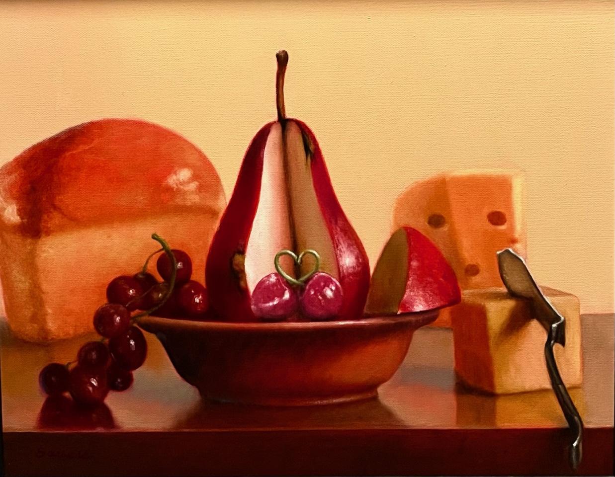 Fruit Arrangement with Cheese