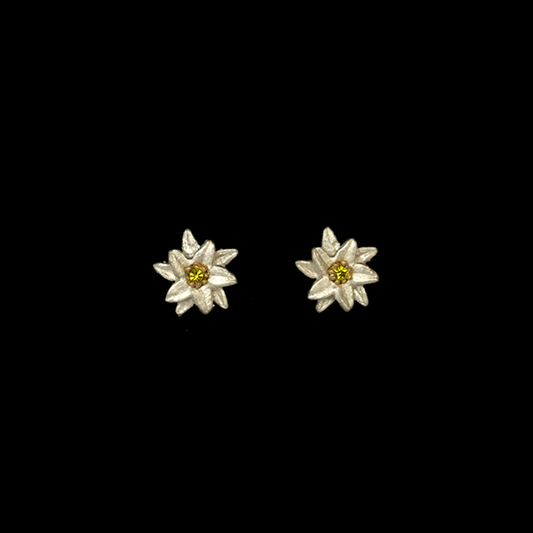 Image of Edelweiss Post Earrings by Michael Michaud