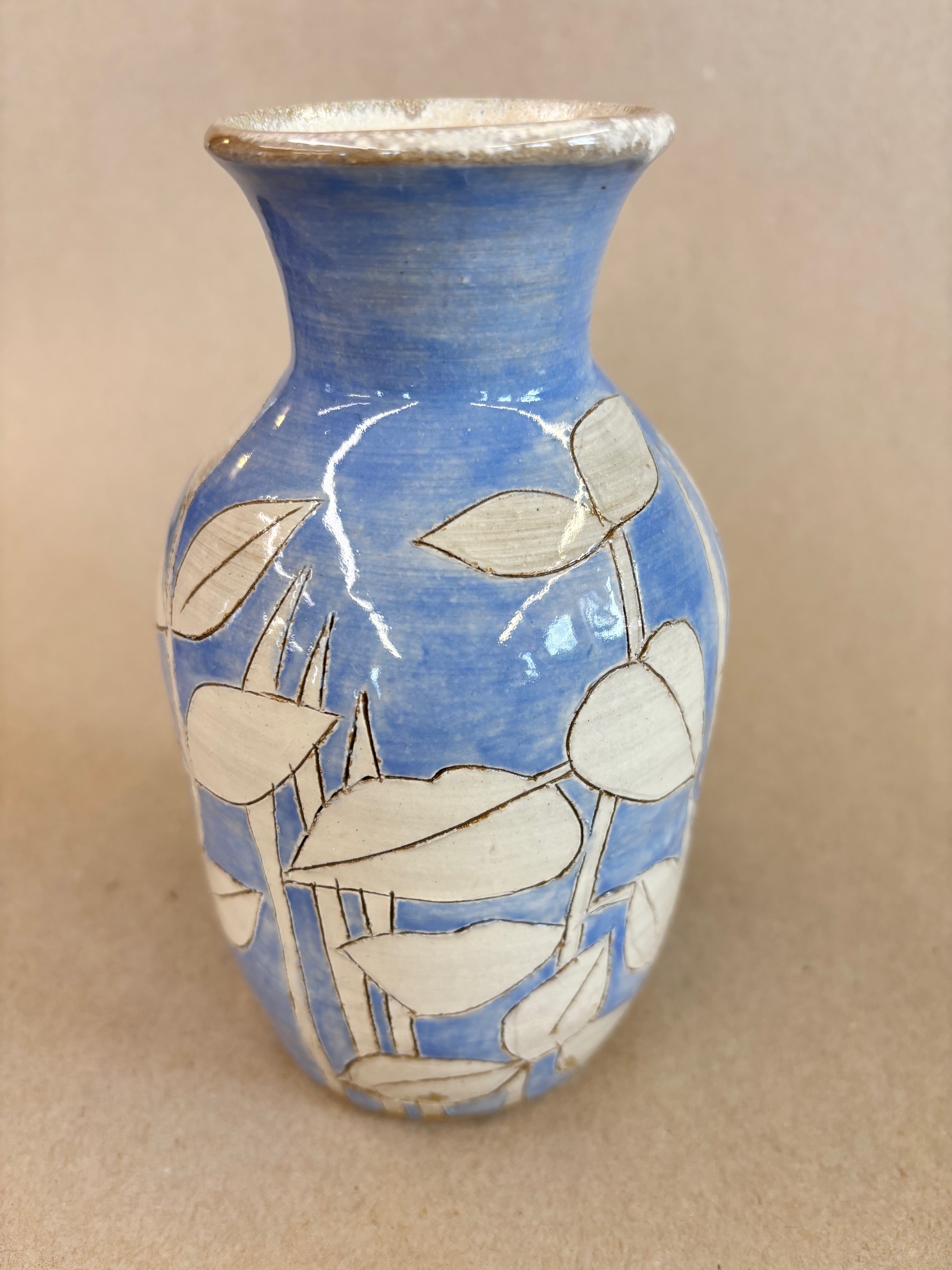 Image of Forest Study in Blue by Jeanne Svien Aurelius