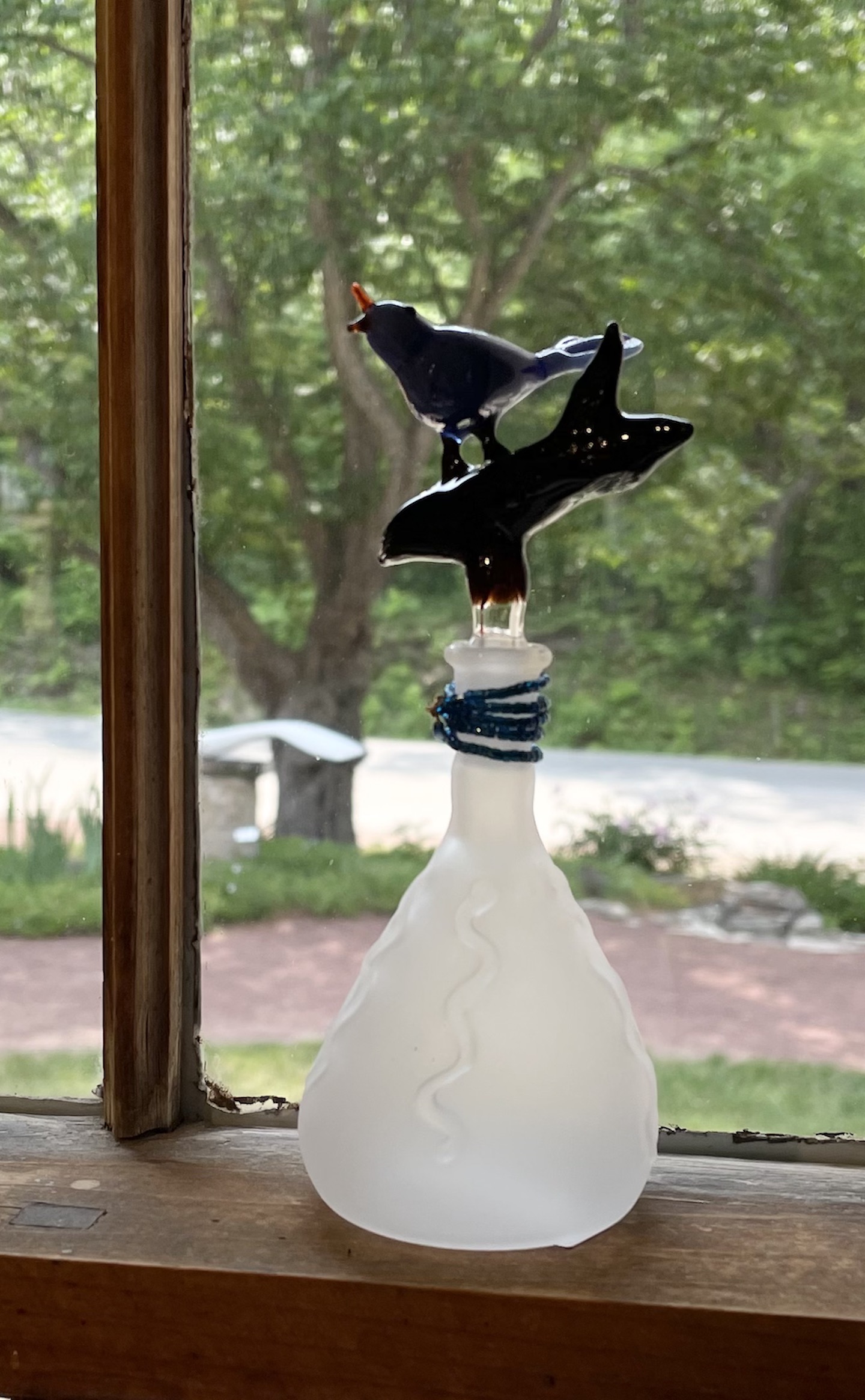 Bluebird Perfume Bottle