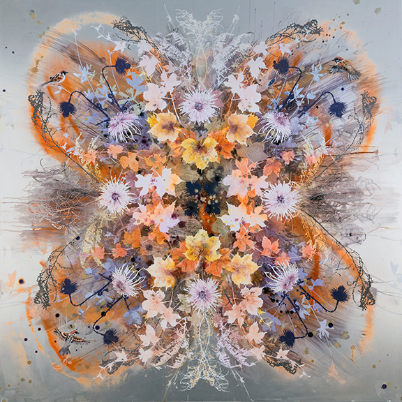 Sparrows Fall Mandala by Cara Enteles