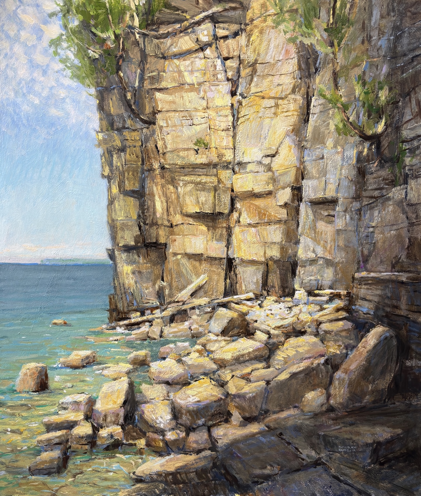 Image of Golden Escarpment by Bethann Moran-Handzlik