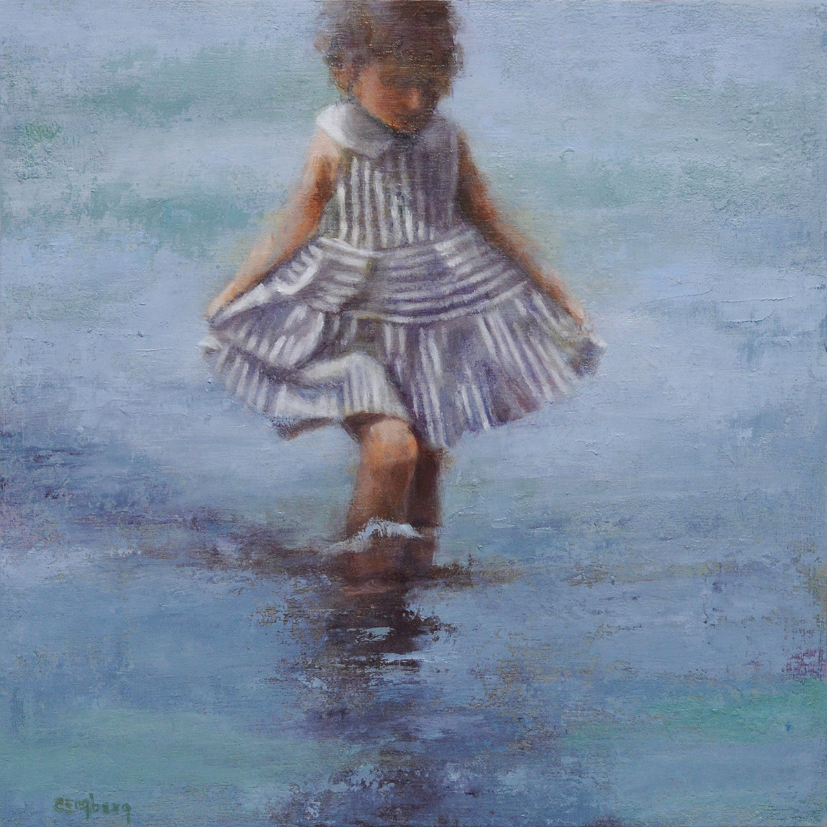 Image of Striped Dress by Cathy Engberg