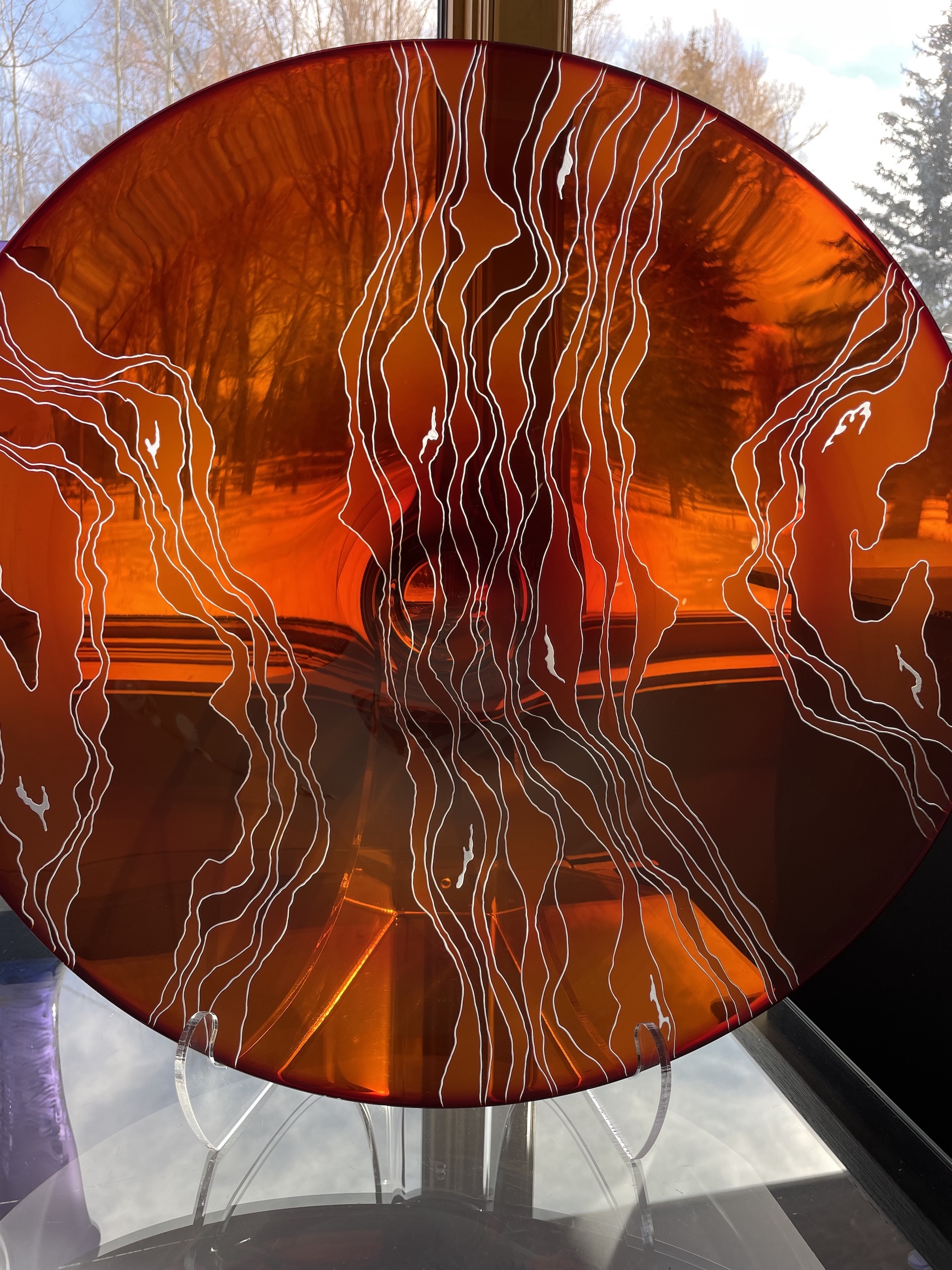 Image of Topaz Sandblasted River by Laurie Thal & Daniel Altwies