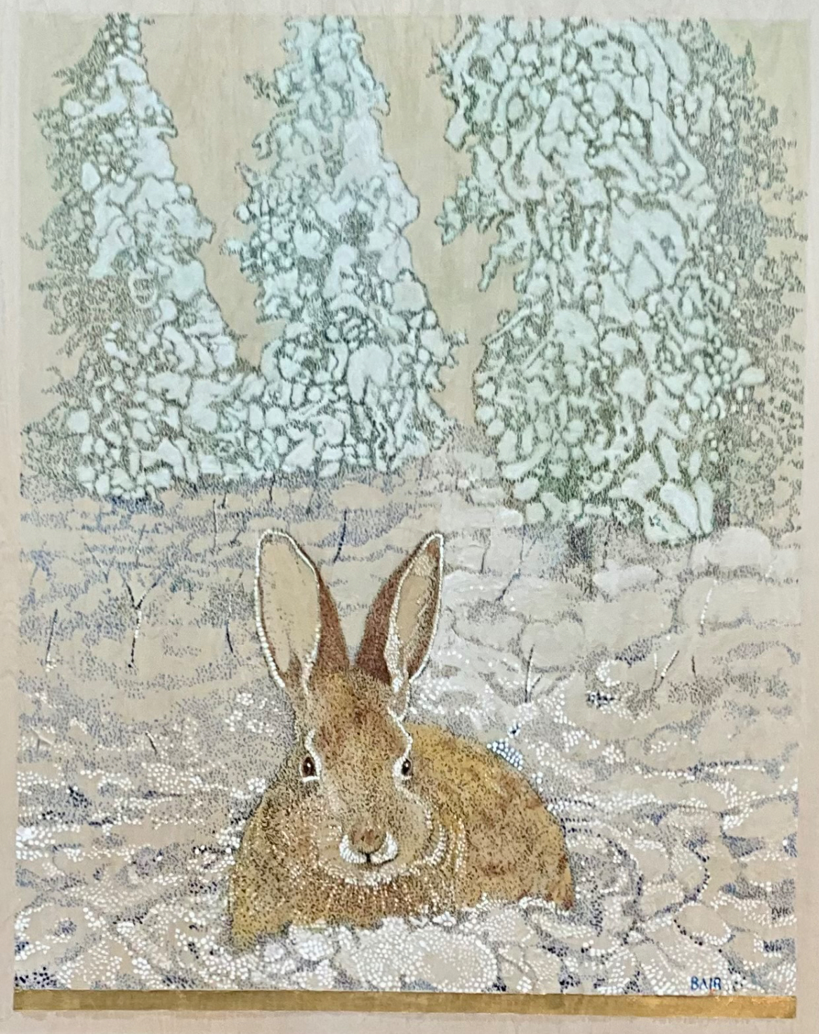 Image of Rabbit in Winter by Miles Bair