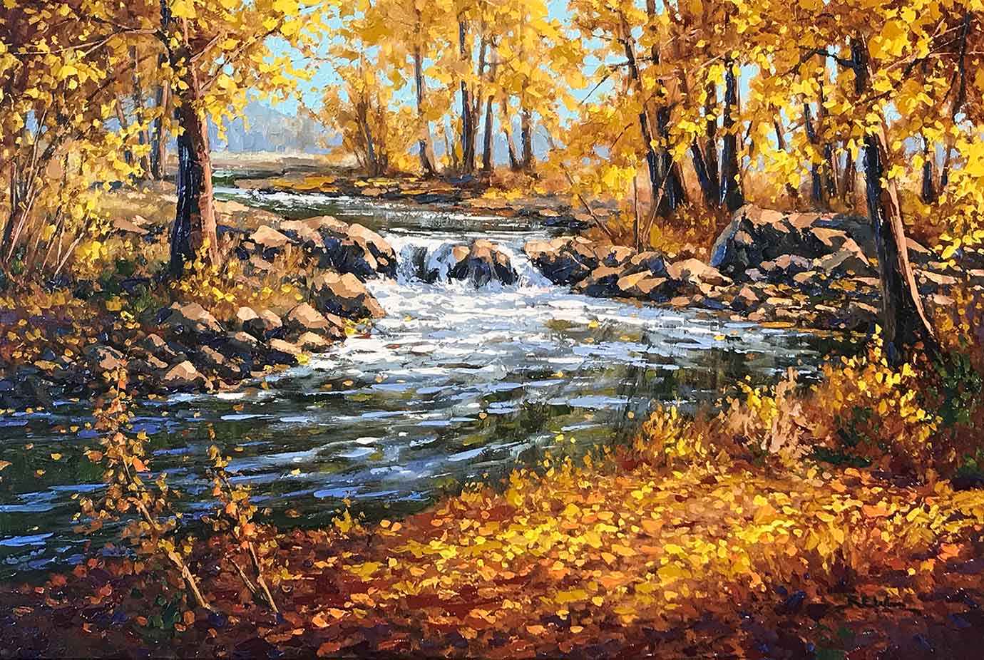 Autumn Leaves by Robert E. Wood Webster Galleries