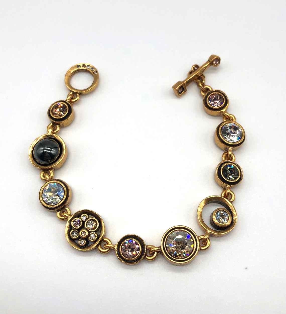 Image 1 for Dotty Bracelet in Gold, Champagne Dotty Bracelet in Gold, Champagne